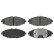 Brake Pad Set, disc brake 16341 FEBI Brake Pad Set, disc brake 16341 FEBI