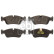 Brake Pad Set, disc brake 16343 FEBI, Thumbnail 5