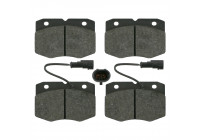 Brake Pad Set, disc brake 16347 FEBI