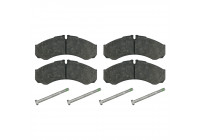 Brake Pad Set, disc brake 16348 FEBI