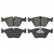 Brake Pad Set, disc brake 16349 FEBI