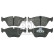 Brake Pad Set, disc brake 16349 FEBI, Thumbnail 2