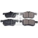 Brake Pad Set, disc brake 16354 FEBI, Thumbnail 2