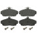 Brake Pad Set, disc brake 16355 FEBI