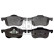 Brake Pad Set, disc brake 16359 FEBI, Thumbnail 2