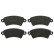 Brake Pad Set, disc brake 16364 FEBI