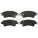 Brake Pad Set, disc brake 16364 FEBI, Thumbnail 2
