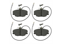 Brake Pad Set, disc brake 16369 FEBI