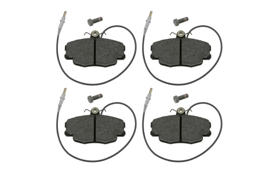 Brake Pad Set, disc brake 16369 FEBI