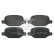Brake Pad Set, disc brake 16370 FEBI, Thumbnail 2