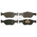 Brake Pad Set, disc brake 16372 FEBI, Thumbnail 2