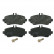 Brake Pad Set, disc brake 16373 FEBI