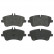 Brake Pad Set, disc brake 16378 FEBI