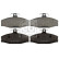 Brake Pad Set, disc brake 16386 FEBI, Thumbnail 2