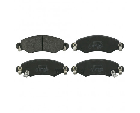 Brake Pad Set, disc brake 16387 FEBI