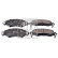 Brake Pad Set, disc brake 16387 FEBI, Thumbnail 2