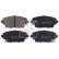 Brake Pad Set, disc brake 16389 FEBI, Thumbnail 2