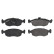 Brake Pad Set, disc brake 16390 FEBI