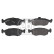 Brake Pad Set, disc brake 16390 FEBI, Thumbnail 2