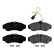 Brake Pad Set, disc brake 16392 FEBI