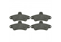 Brake Pad Set, disc brake 16393 FEBI