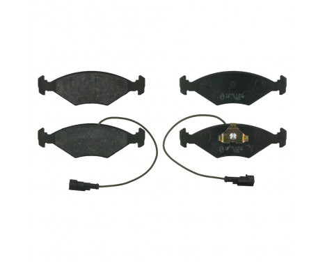 Brake Pad Set, disc brake 16397 FEBI