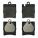 Brake Pad Set, disc brake 16399 FEBI