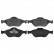 Brake Pad Set, disc brake 16401 FEBI