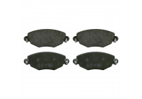 Brake Pad Set, disc brake 16402 FEBI