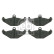 Brake Pad Set, disc brake 16403 FEBI, Thumbnail 2