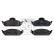 Brake Pad Set, disc brake 16410 FEBI, Thumbnail 2