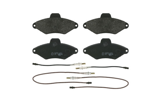 Brake Pad Set, disc brake 16413 FEBI