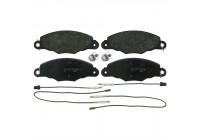 Brake Pad Set, disc brake 16414 FEBI
