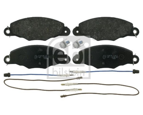 Brake Pad Set, disc brake 16414 FEBI, Image 2
