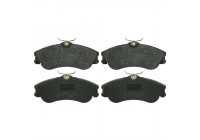 Brake Pad Set, disc brake 16421 FEBI