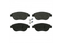 Brake Pad Set, disc brake 16422 FEBI