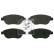 Brake Pad Set, disc brake 16422 FEBI, Thumbnail 2