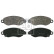 Brake Pad Set, disc brake 16425 FEBI, Thumbnail 2