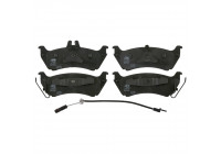 Brake Pad Set, disc brake 16436 FEBI