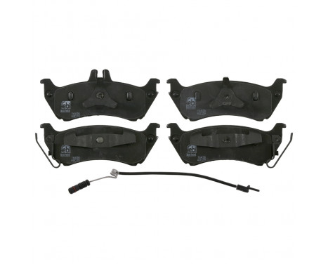 Brake Pad Set, disc brake 16436 FEBI