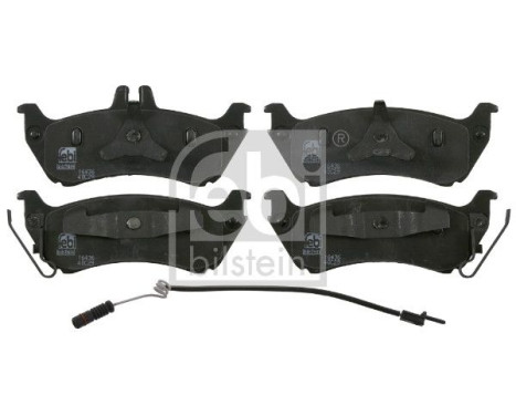 Brake Pad Set, disc brake 16436 FEBI, Image 2