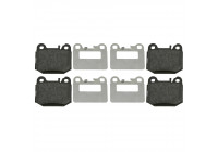 Brake Pad Set, disc brake 16437 FEBI