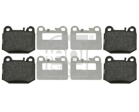 Brake Pad Set, disc brake 16437 FEBI, Image 2