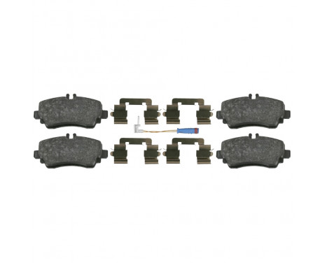 Brake Pad Set, disc brake 16439 FEBI