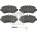 Brake Pad Set, disc brake 16439 FEBI, Thumbnail 2