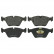 Brake Pad Set, disc brake 16442 FEBI