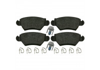 Brake Pad Set, disc brake 16445 FEBI