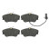 Brake Pad Set, disc brake 16449 FEBI