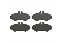 Brake Pad Set, disc brake 16450 FEBI