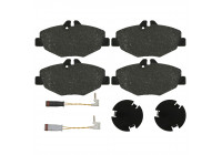 Brake Pad Set, disc brake 16452 FEBI